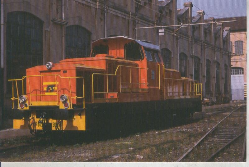 Postal 011898: Locomotiva D 145.2051 en abril 2000