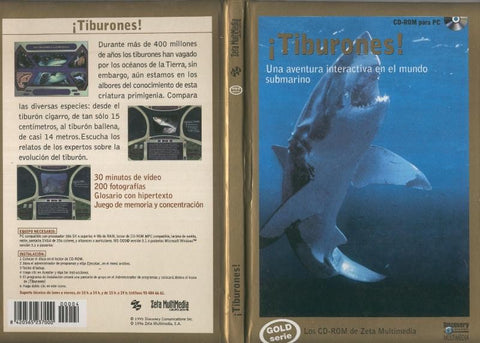 Tiburones, una aventura interactiva en el mundo submarino