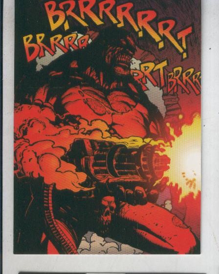 Trading Cards: Cazador numero 01: Chupen plomo culorroto
