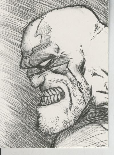 Trading Cards: Cazador numero 31: Boceto