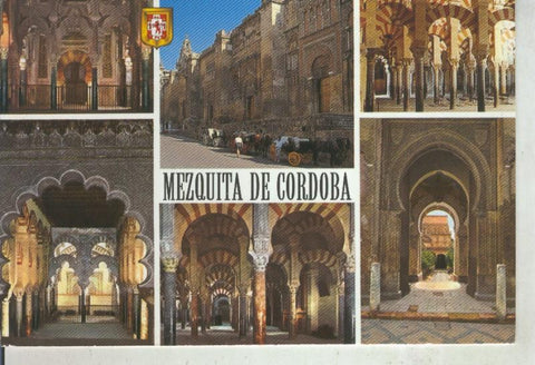 Postal 011915: Vistas varias de la Mezquita de Cordoba