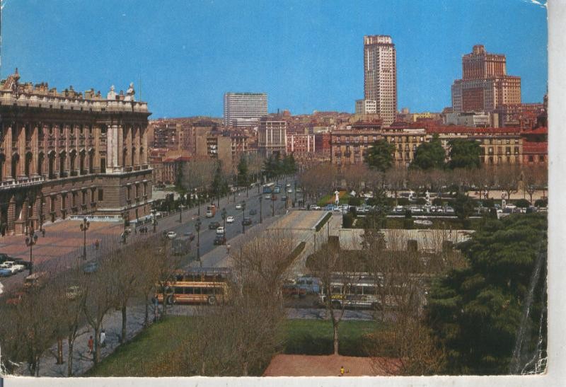 Postal 011926: Palacio Real y Plaza de España de Madrid
