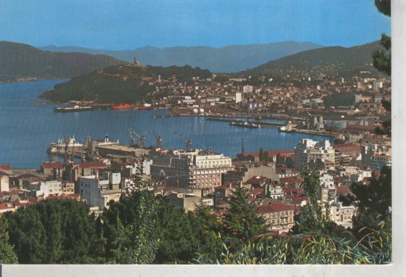 Postal 011936: Vista general de Vigo