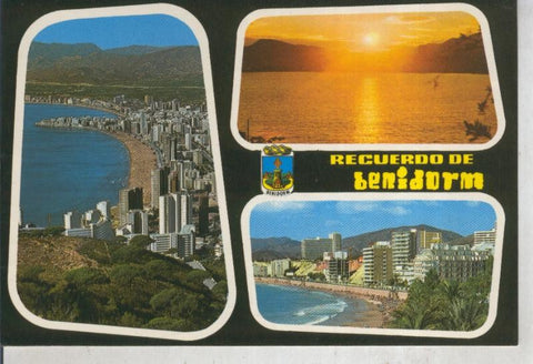 Postal 011952: Recuerdo de Benidorm,alicante