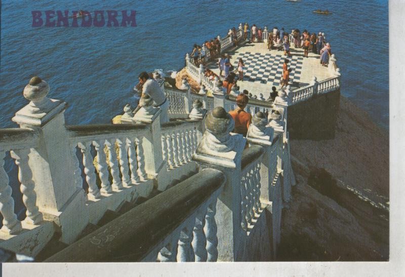 Postal 011955: Vista mirador del castillo de Benidorm, Alicante