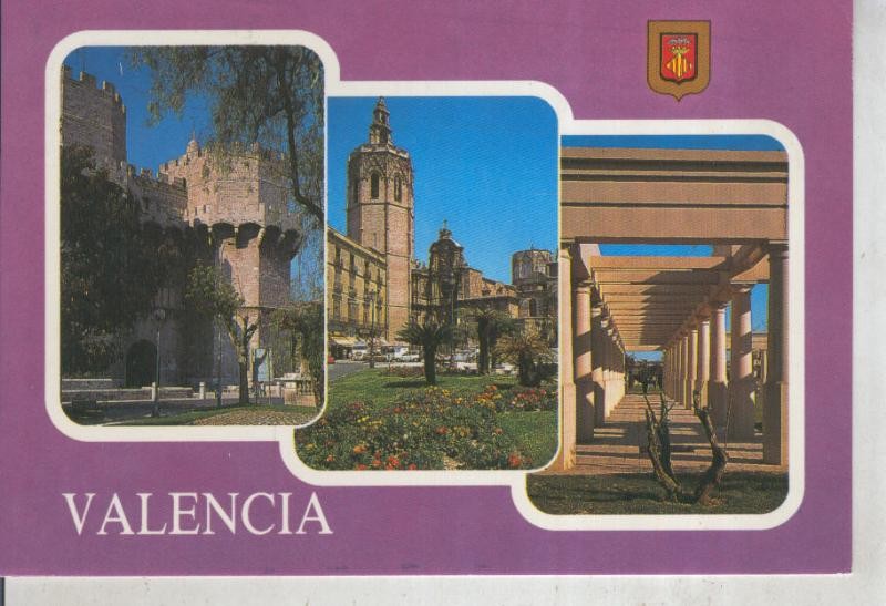 Postal 011965: Vistas varias de Valencia