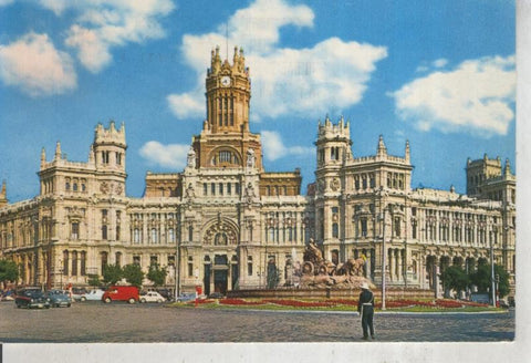 Postal 011975: La Cibeles y Palacio de Comunicaciones de Madrid