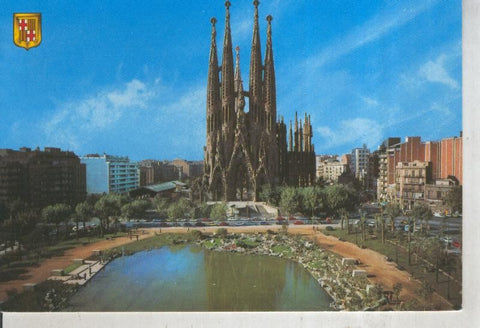Postal 011977: Sagrada Familia de Barcelona