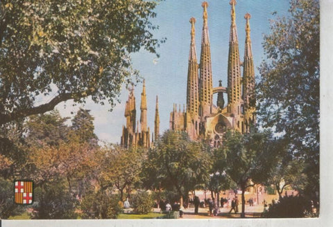 Postal 011979: Templo de la Sagrada Familia en Barcelona