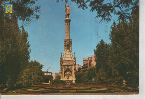 Postal 011982: Monumento a Cristobal Colon en Madrid