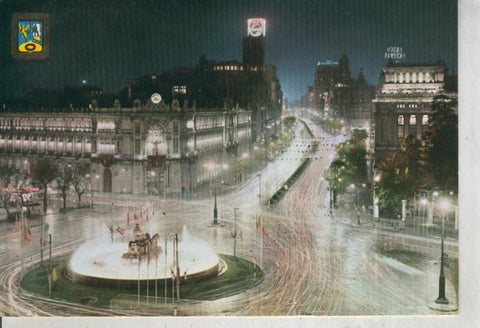 Postal 011991: La Cibeles y calle Alcala de Madrid