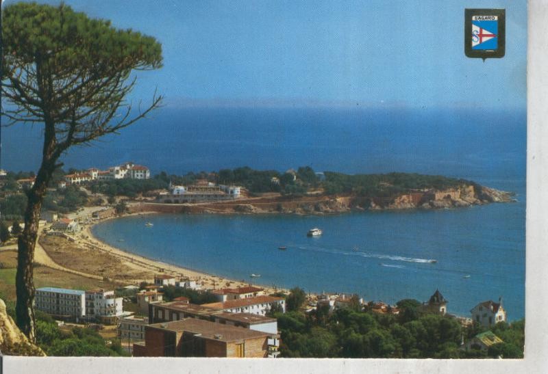 Postal 011996: Vista general de S´Agaro, Gerona