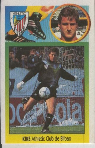 Cromo Liga 93/94: Kike del Atletic Club de Bilbao