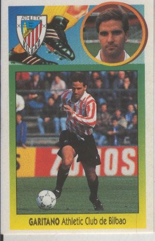 Cromo Liga 93/94: Garitano del Atletic Club de Bilbao