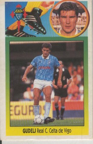 Cromo Liga 93/94: Gudeli del Real C.Celta de Vigo