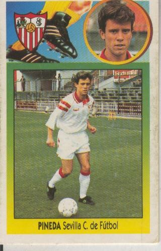 Cromo Liga 93/94: Pineda del Sevilla Club de Futbol