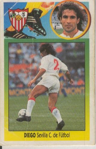 Cromo Liga 93/94: Diego del Sevilla Club de Futbol