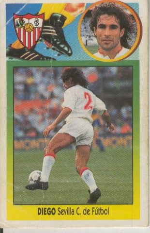Cromo Liga 93/94: Diego del Sevilla Club de Futbol