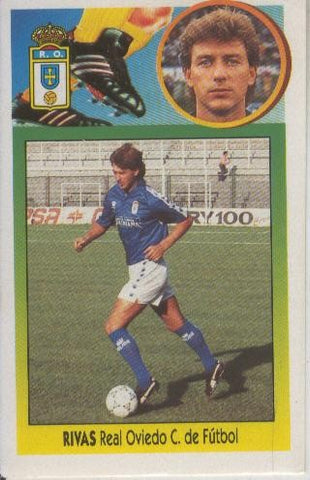 Cromo Liga 93/94: Rivas del Real Oviedo C.de Futbol