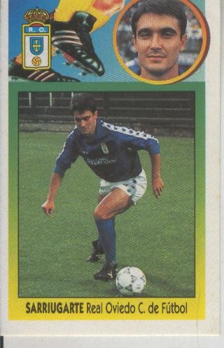 Cromo Liga 93/94: Sarriugarte del Real Oviedo C.de Futbol