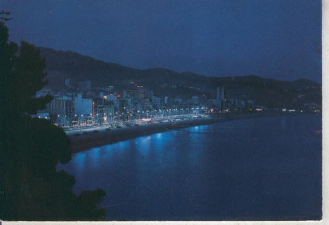 Postal 012027: Vista nocturna de Lloret de Mar, Gerona