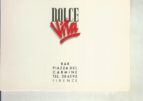 Postal 012067: Dolce Vita