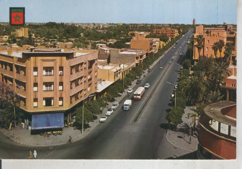 Postal 012076: Avenida de Mohammed V de Marrakech, Marruecos
