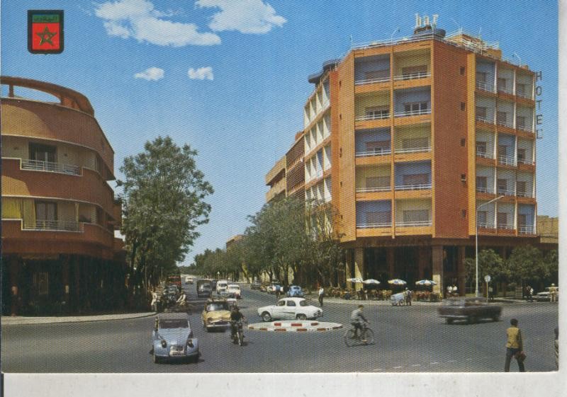 Postal 012077: Avenida de Mohammed V de Marrakech, Marruecos
