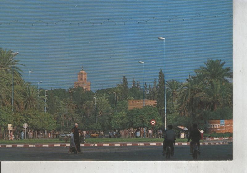 Postal 012078: Avenida de Mohammed V de Marrakech, Marruecos