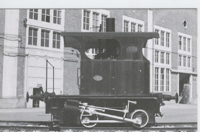 Postal 012154: Locomotora de vapor Caldera vertical 020 (ex Norte numero 1)