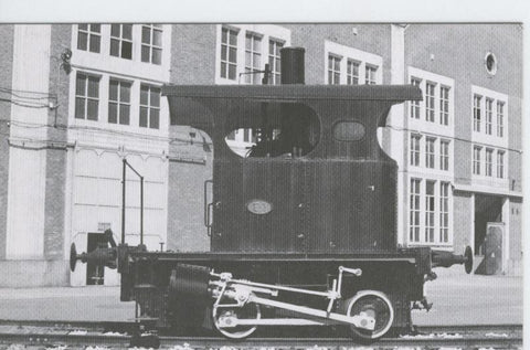 Postal 012154: Locomotora de vapor Caldera vertical 020 (ex Norte numero 1)