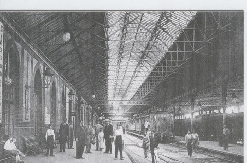 Postal 012161: Estacion de Francia, Barcelona, año 1906