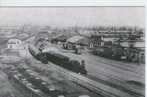 Postal 012177: Estacion de El Morrot (Barcelona), año 1880