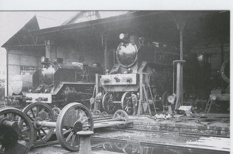 Postal 012165: Talleres de Campo Sepulcro (Zaragoza) años sesenta