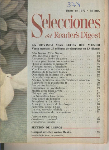 Selecciones del Readers Digest numero 374
