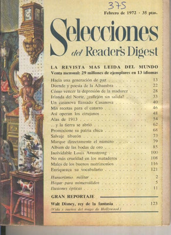 Selecciones del Readers Digest numero 375