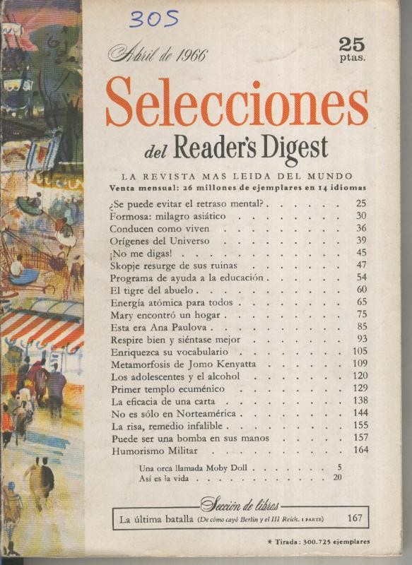Selecciones del Readers Digest numero 305