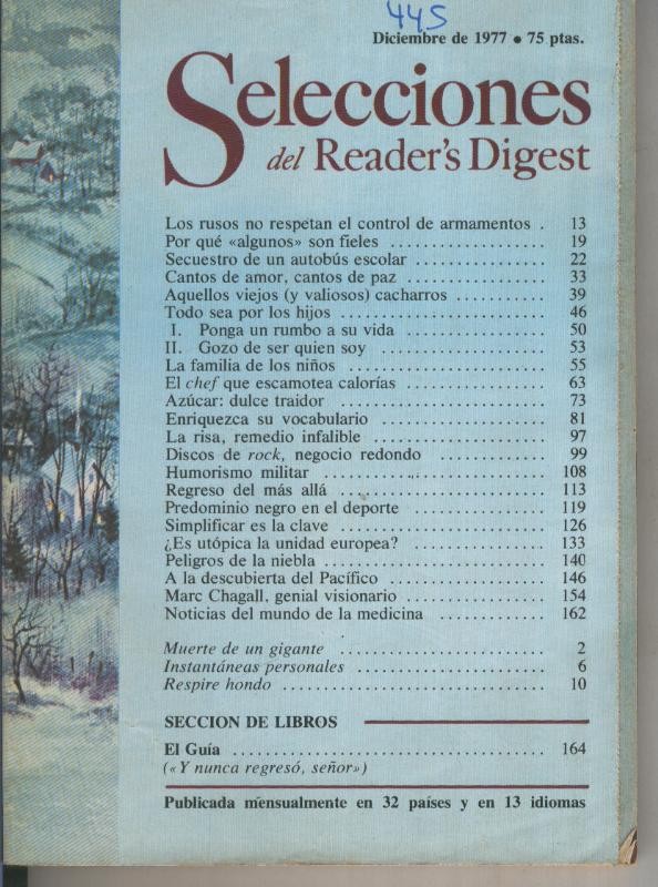 Selecciones del Readers Digest numero 445