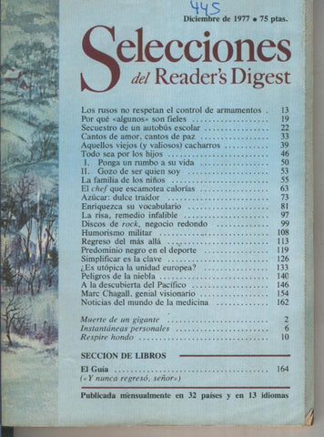 Selecciones del Readers Digest numero 445