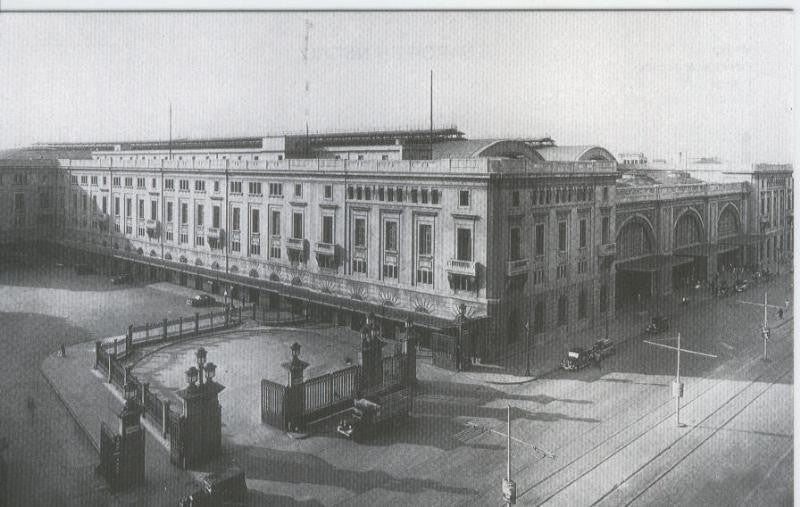 Postal 012187: Estacion de Francia (Barcelona), año 1947