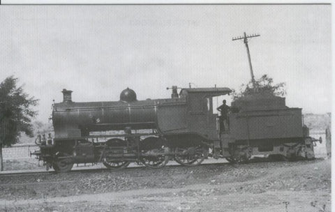 Postal 012194: Locomotora de Vapor numero 521 de la compañia Oeste,  