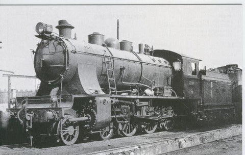 Postal 012198: Locomotora de vapor 240-2072 (ex F.C.Central de Aragon numero 72)
