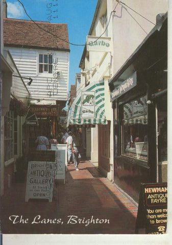 Postal 012210: The Lanes, Brighton