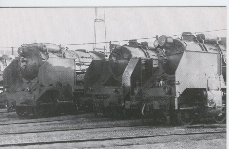 Postal 012276: Locomotoras de Vapor en deposito de Campo Sepulcro (Zaragoza)