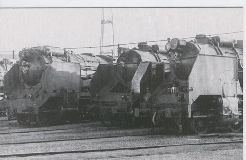 Postal 012276: Locomotoras de Vapor en deposito de Campo Sepulcro (Zaragoza)