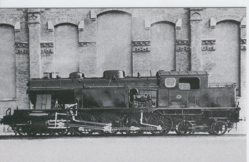 Postal 012285: Locomotora de Vapor 242-0281