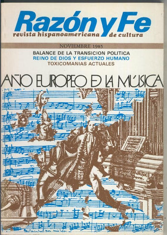 Razon y Fe noviembre 1985