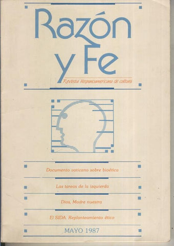 Razon y Fe mayo 1987