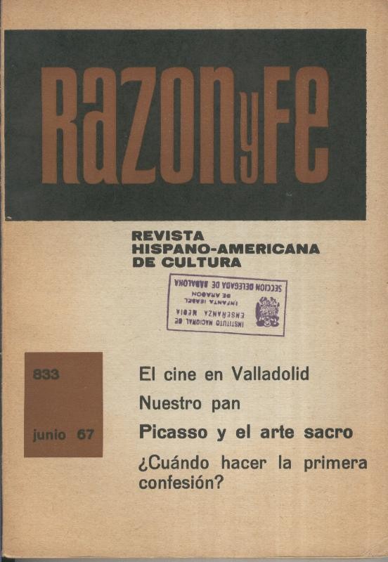 Razon y Fe junio 1967