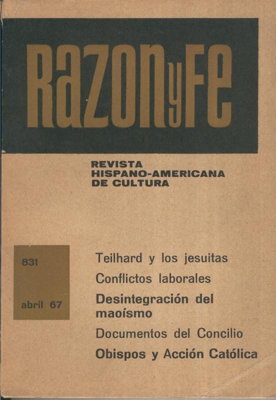 Razon y Fe abril 1967